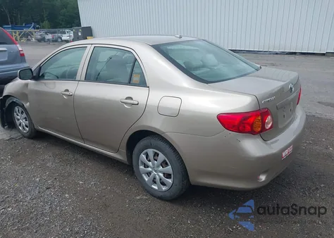 2009 Toyota Corolla Le из США, поврежденный, VIN 2T1BU40E89C125914